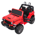 Elektrické autíčko Jeep Wrangler Rubicon Lift 4x4, 24V - červené